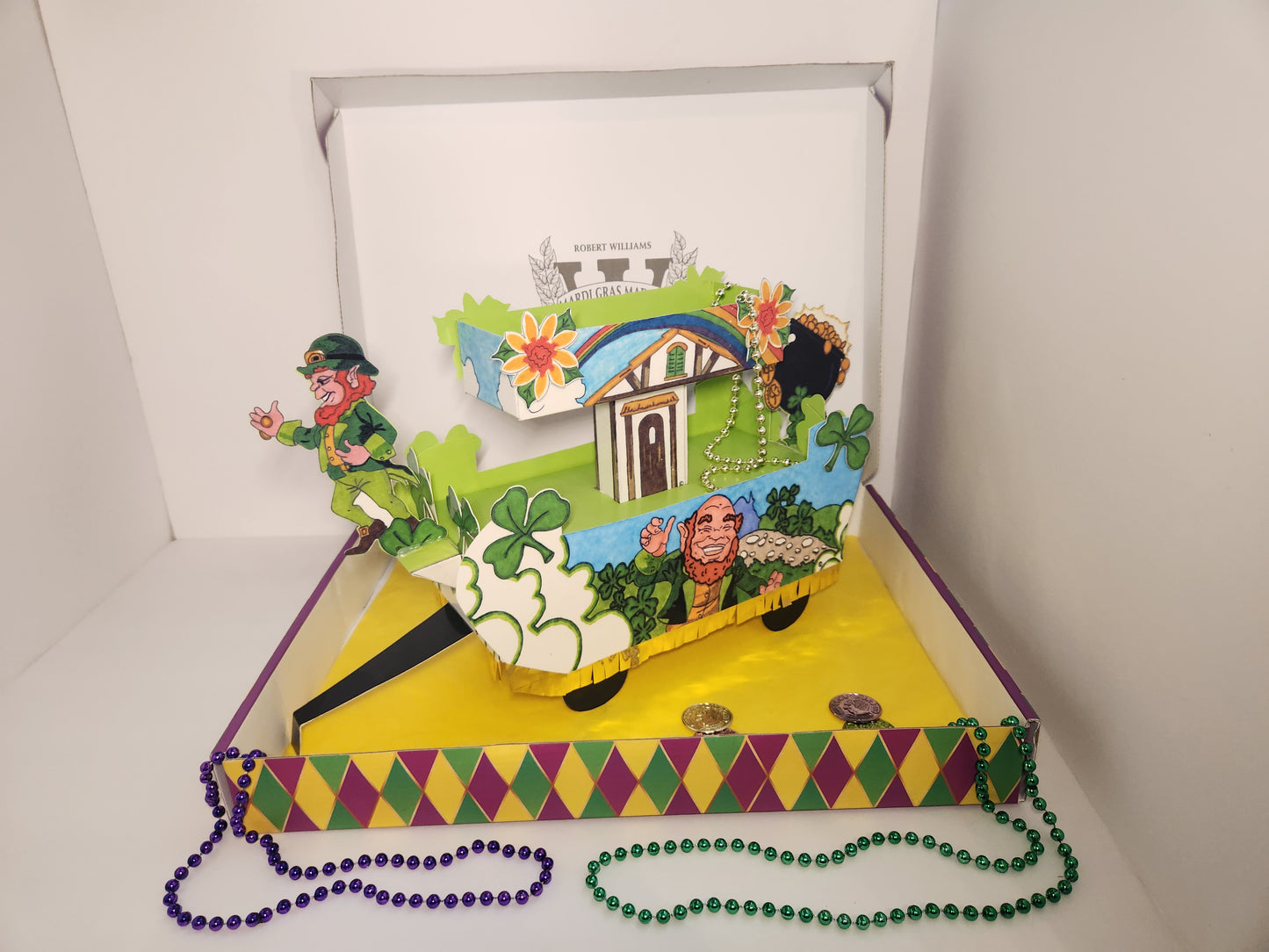 Luck Of The Irish New Orleans Style Miniature Double-Deck Float Kit