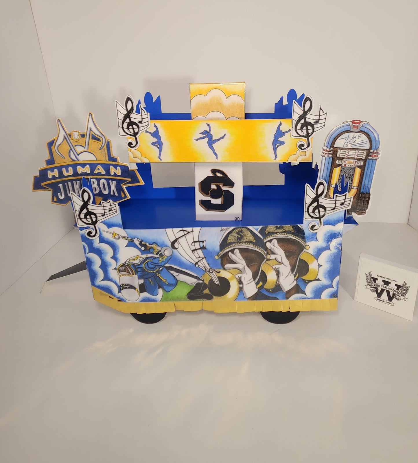 Human Jukebox Mini Double-Deck Shoebox Parade Float