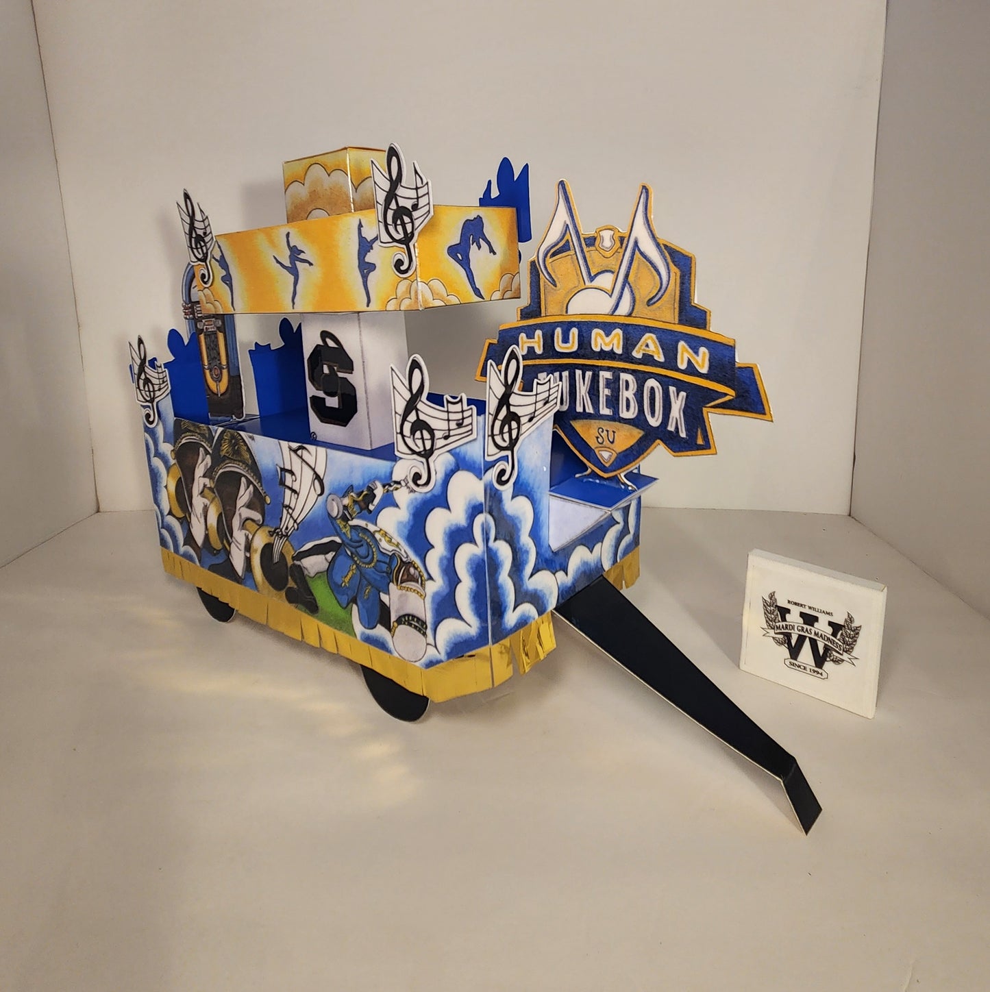 Human Jukebox Mini Double-Deck Shoebox Parade Float