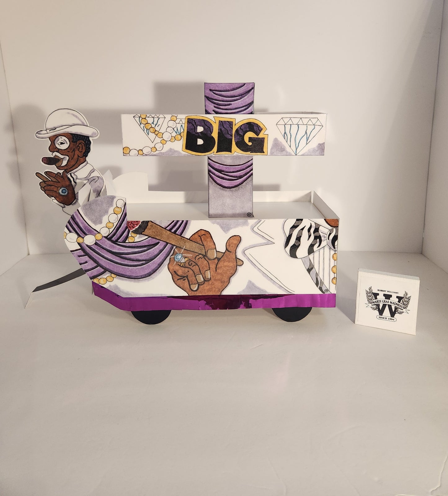 Big Shot  Mini Super Double-Deck Tandem Mardi Gras Shoebox Parade Float *Pre-Order Only98