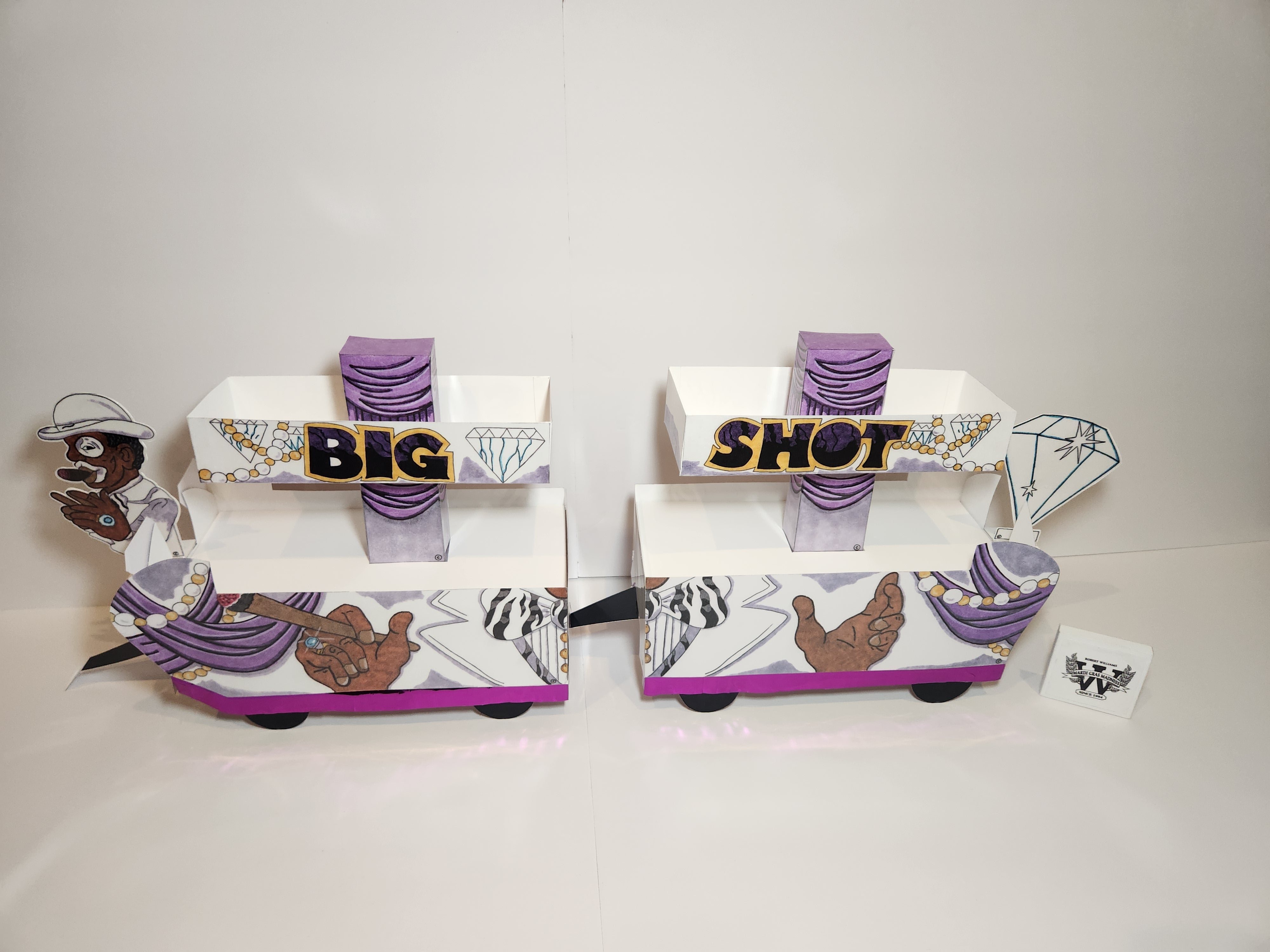 Big Shot - Mardi Gras Mini Double-Deck Tandem Float – Robert Williams ...