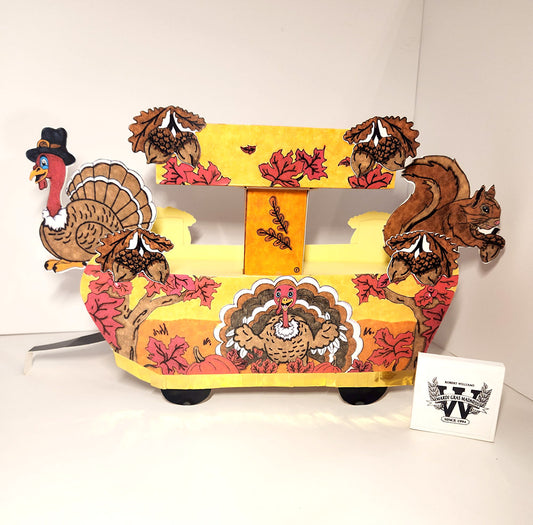 Autumn Fall New Orleans Style Miniature Double-Deck Seasonal Centerpiece Float Kit